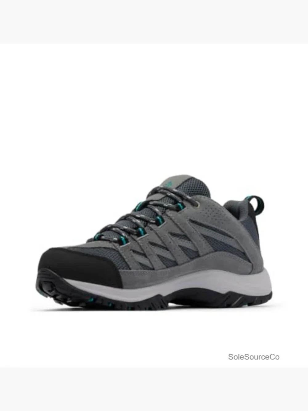 Suede Leather and Mesh Hiking Shoes with Omni-Grip Sole, Lightweight Midsole